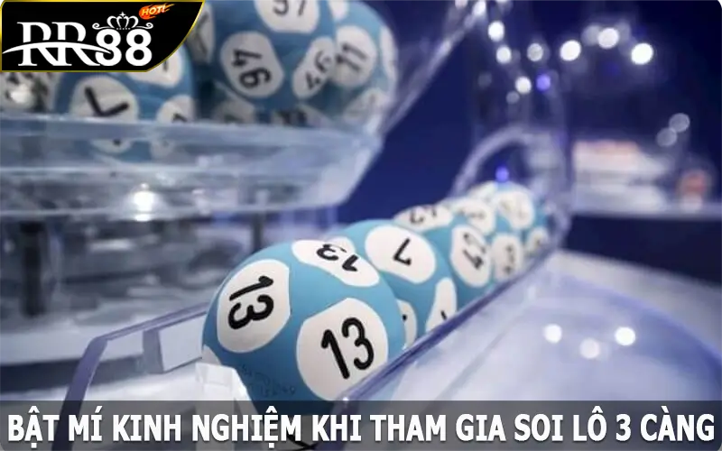 Bật mí kinh nghiệm khi tham gia soi lô 3 càng là gì?